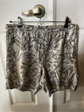 Rhythm Heritage Originals Swim Trunks - Beige & Black